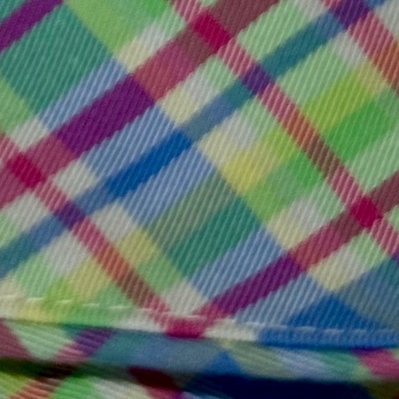 Greg Norman Collection Blue Green Asymmetrical Mini Skorts - Picture 2 of 9